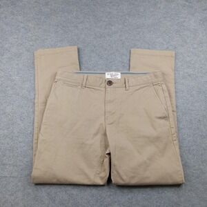 Original Penguin Pants Mens 32x30 Beige‎ Chino Stretch Straight Leg Casual